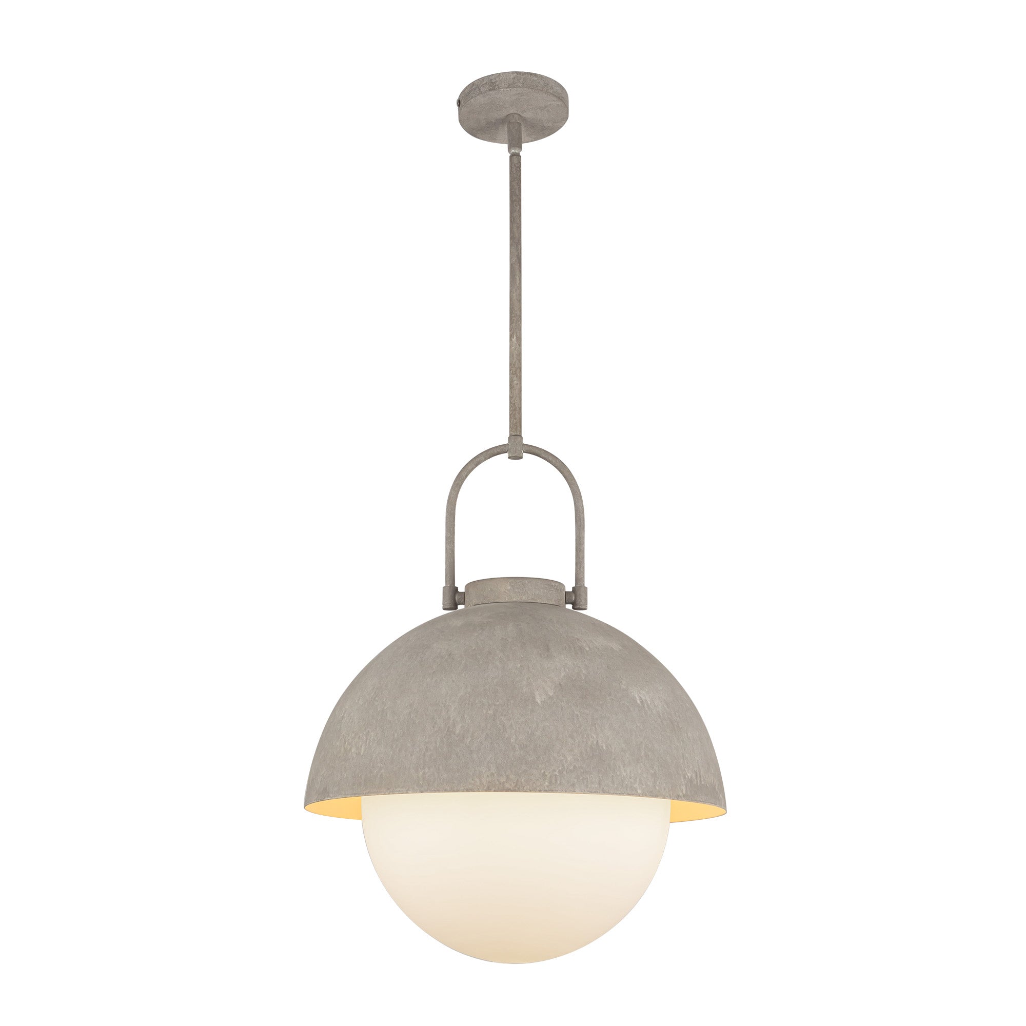 Harper 16-in Glass 1 Light Socket