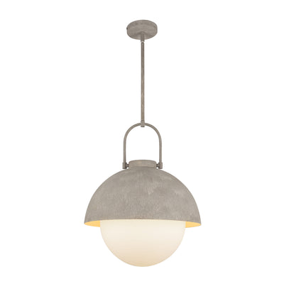 Harper 16-in Glass 1 Light Socket