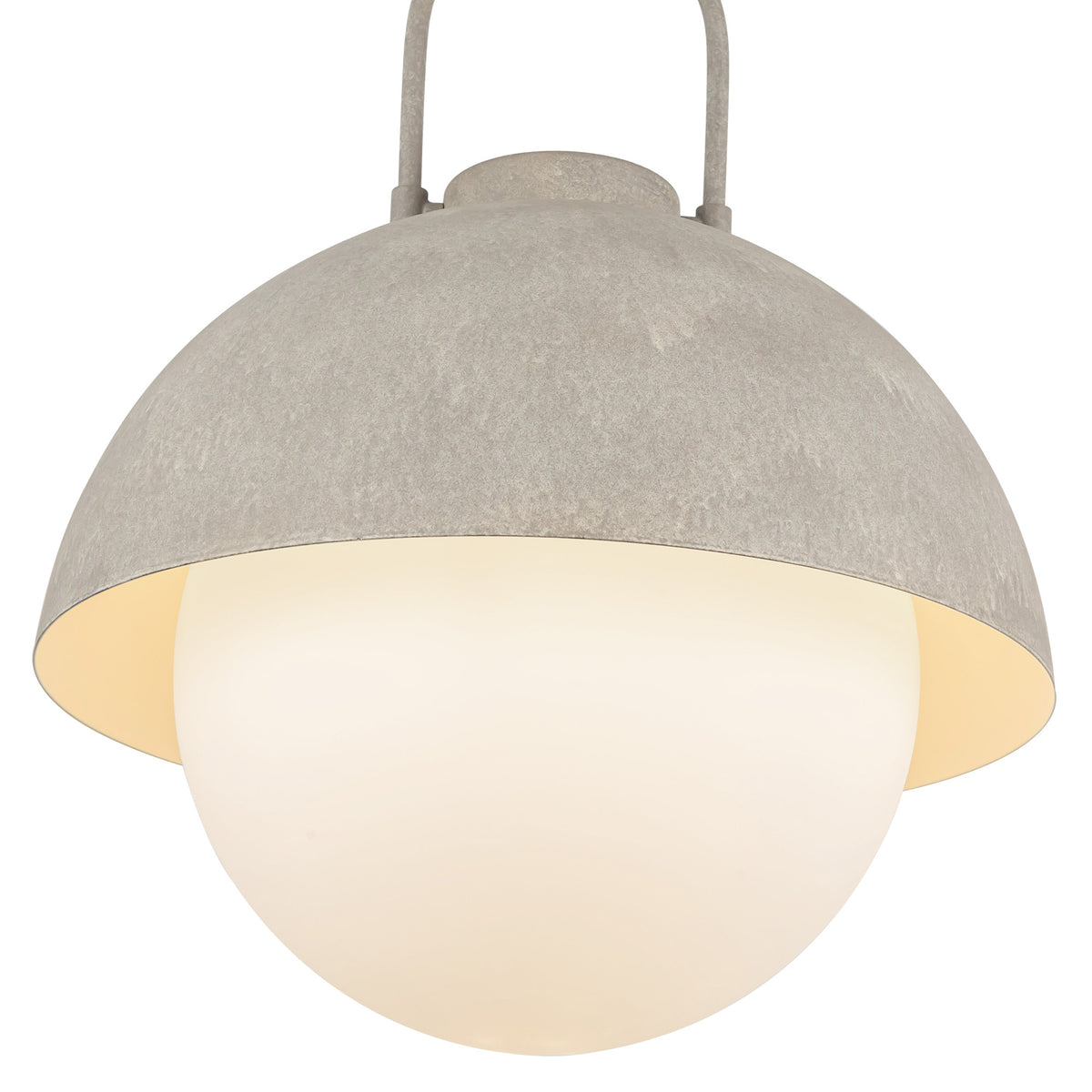 Harper 16-in Glass 1 Light Socket