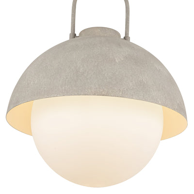 Harper 16-in Glass 1 Light Socket