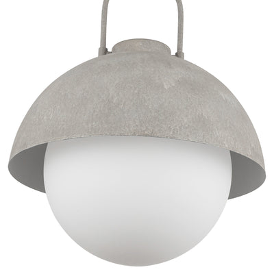 Harper 16-in Glass 1 Light Socket