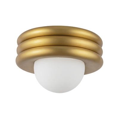 Harvey 12-in Aluminum Semi-Flush Mount