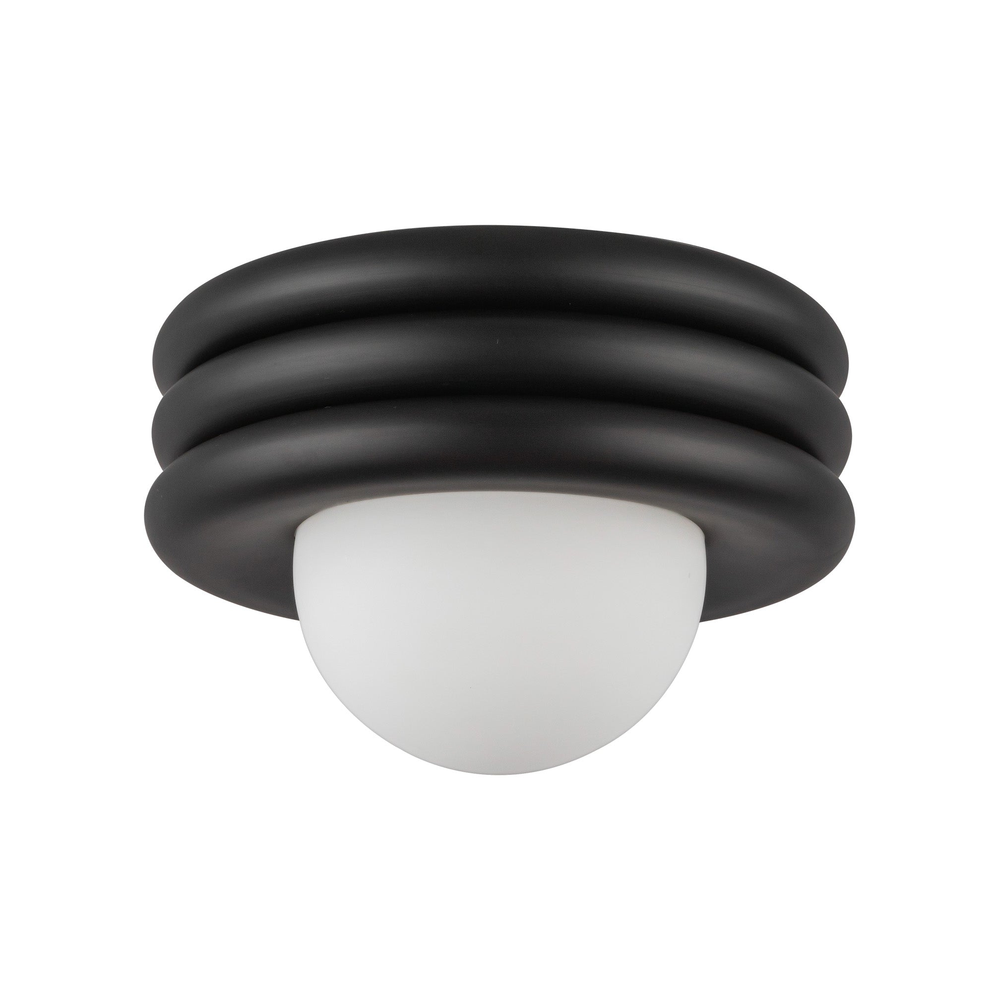 Harvey 12-in Aluminum Semi-Flush Mount