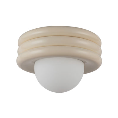 Harvey 12-in Aluminum Semi-Flush Mount