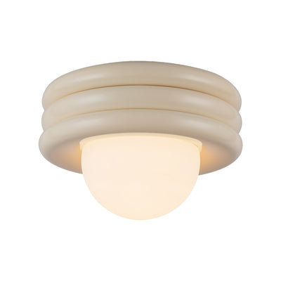 Harvey 12-in Aluminum Semi-Flush Mount