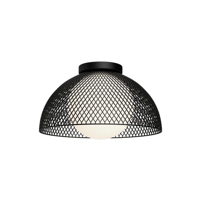 Haven 12-in Steel Flush Mount
