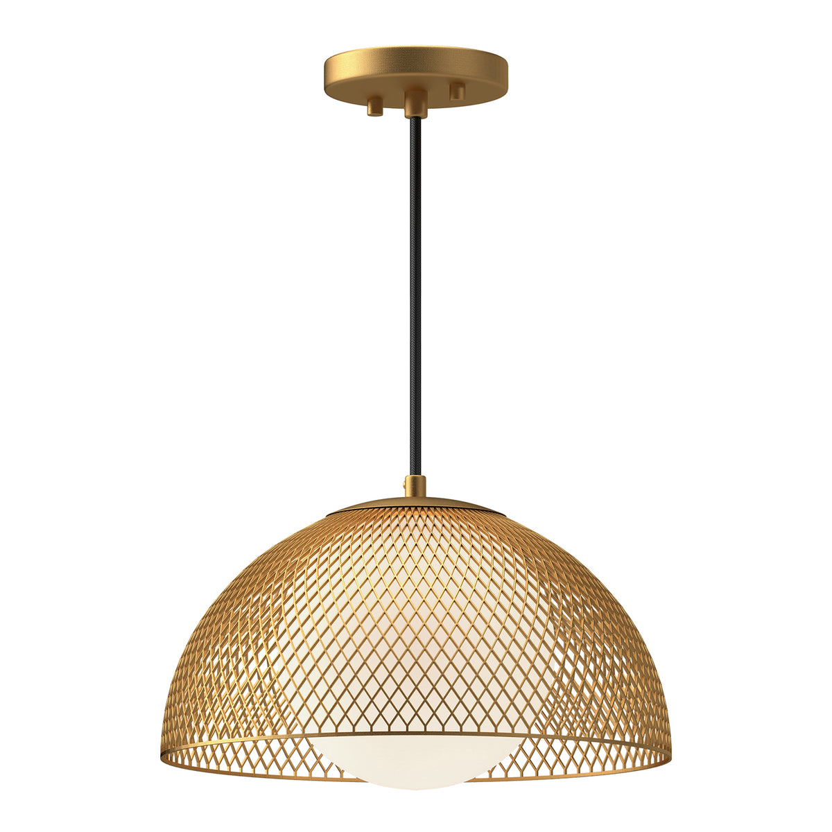 Haven 12-in Steel Pendant