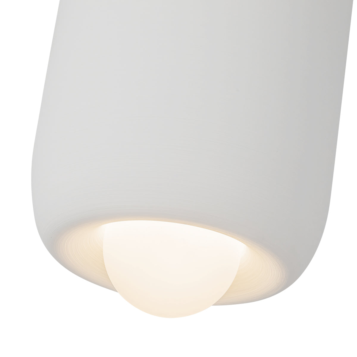 Hayden 7-in Matte Opal Glass LED Pendant