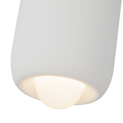 Hayden 7-in Matte Opal Glass LED Pendant