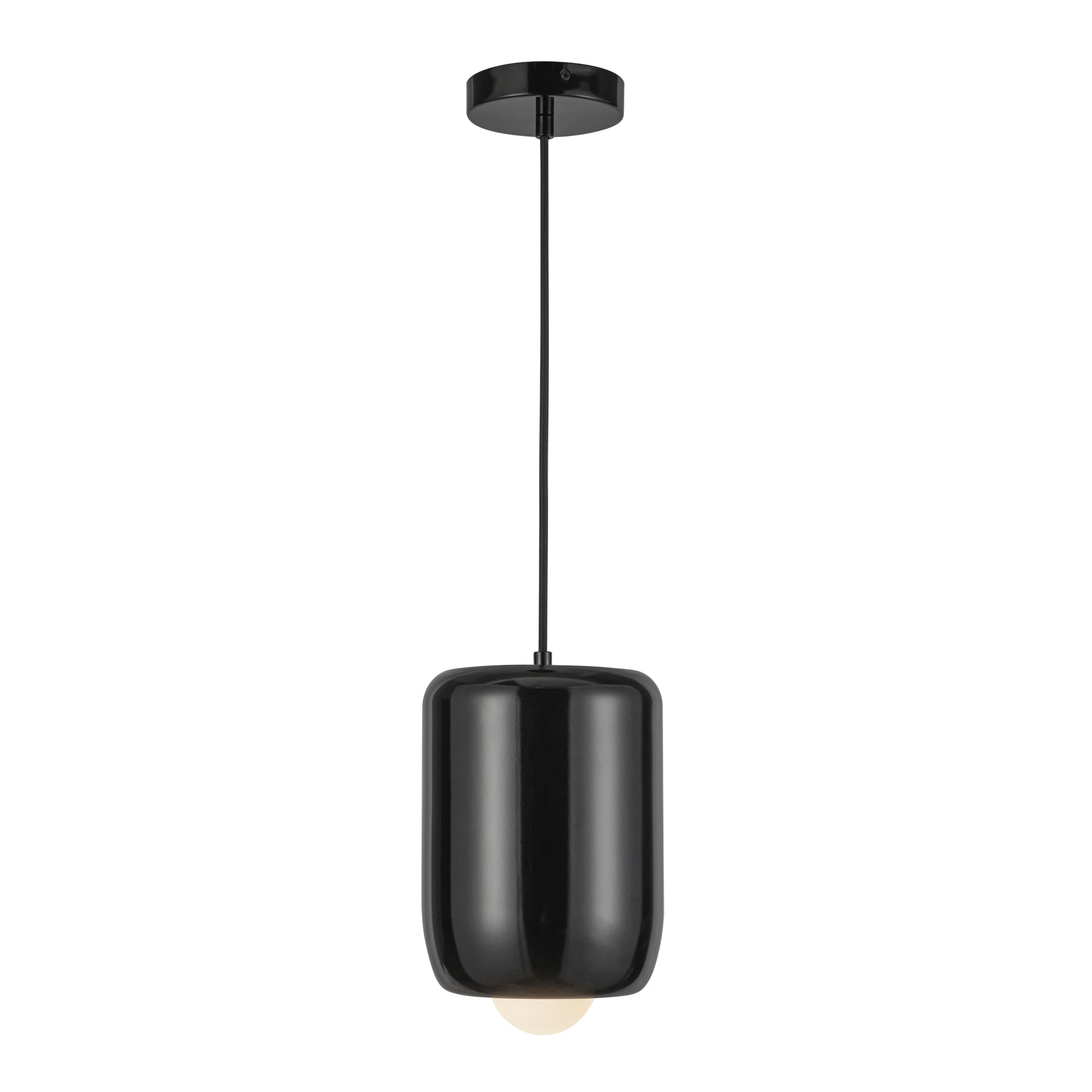 Hayden 7-in Matte Opal Glass LED Pendant