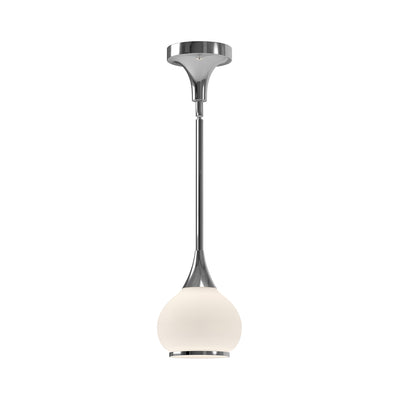Hazel 6-in Steel Pendant