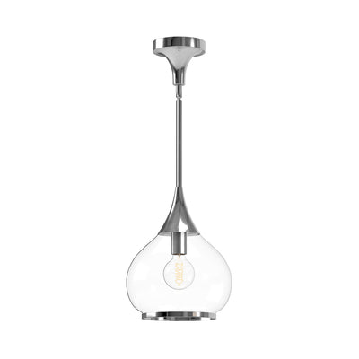 Hazel 10-in Steel Pendant