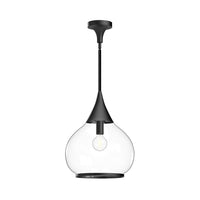 Hazel 14-in Steel Pendant
