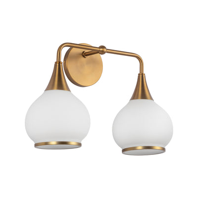 Hazel 17-in Steel Vanity Light
