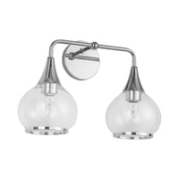 Hazel 17-in Steel Vanity Light
