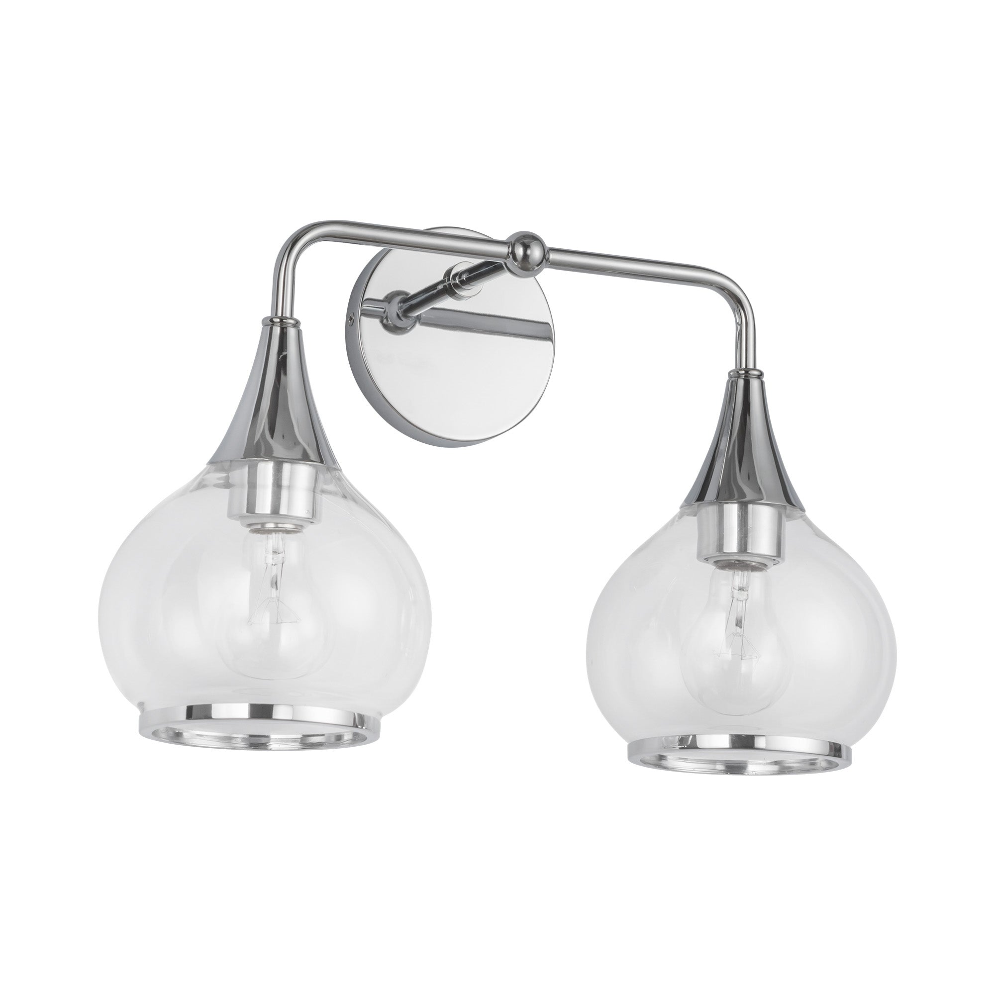 Hazel 17-in Steel Vanity Light