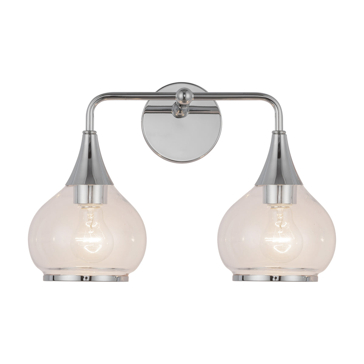 Hazel 17-in Steel Vanity Light