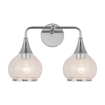 Hazel 17-in Steel Vanity Light