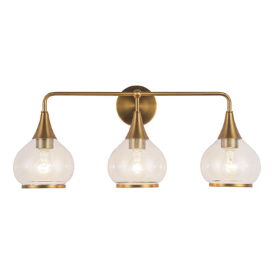 Hazel 26-in Steel Vanity Light