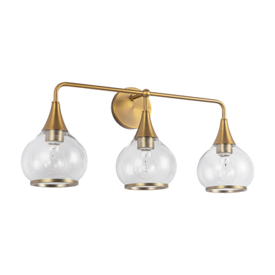 Hazel 26-in Steel Vanity Light