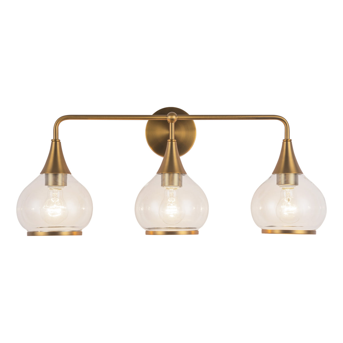 Hazel 26-in Steel Vanity Light