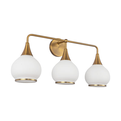 Hazel 26-in Steel Vanity Light