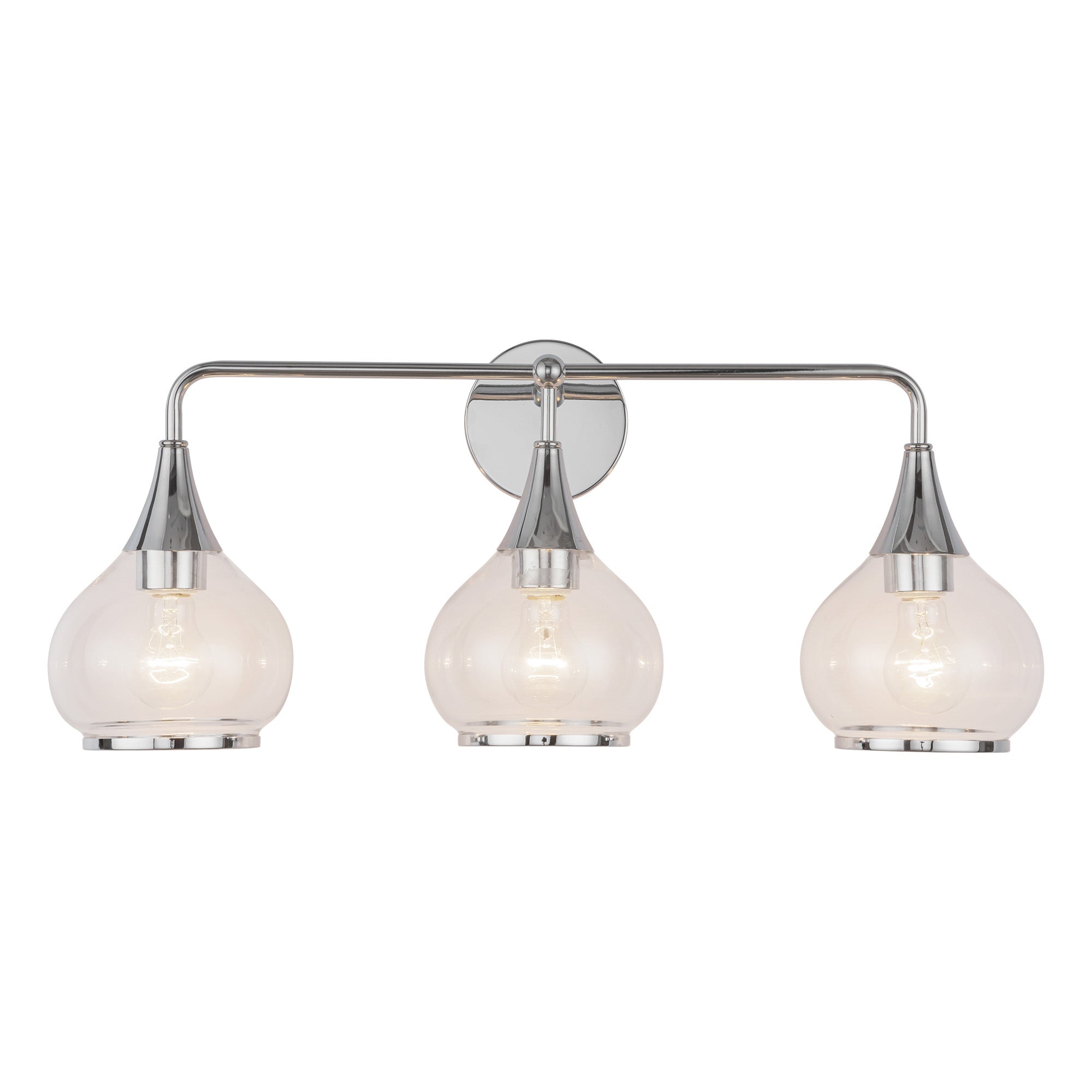Hazel 26-in Steel Vanity Light