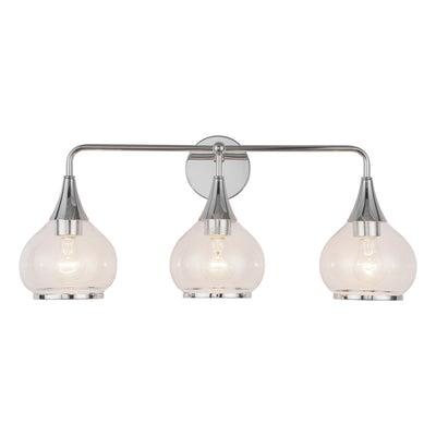Hazel 26-in Steel Vanity Light