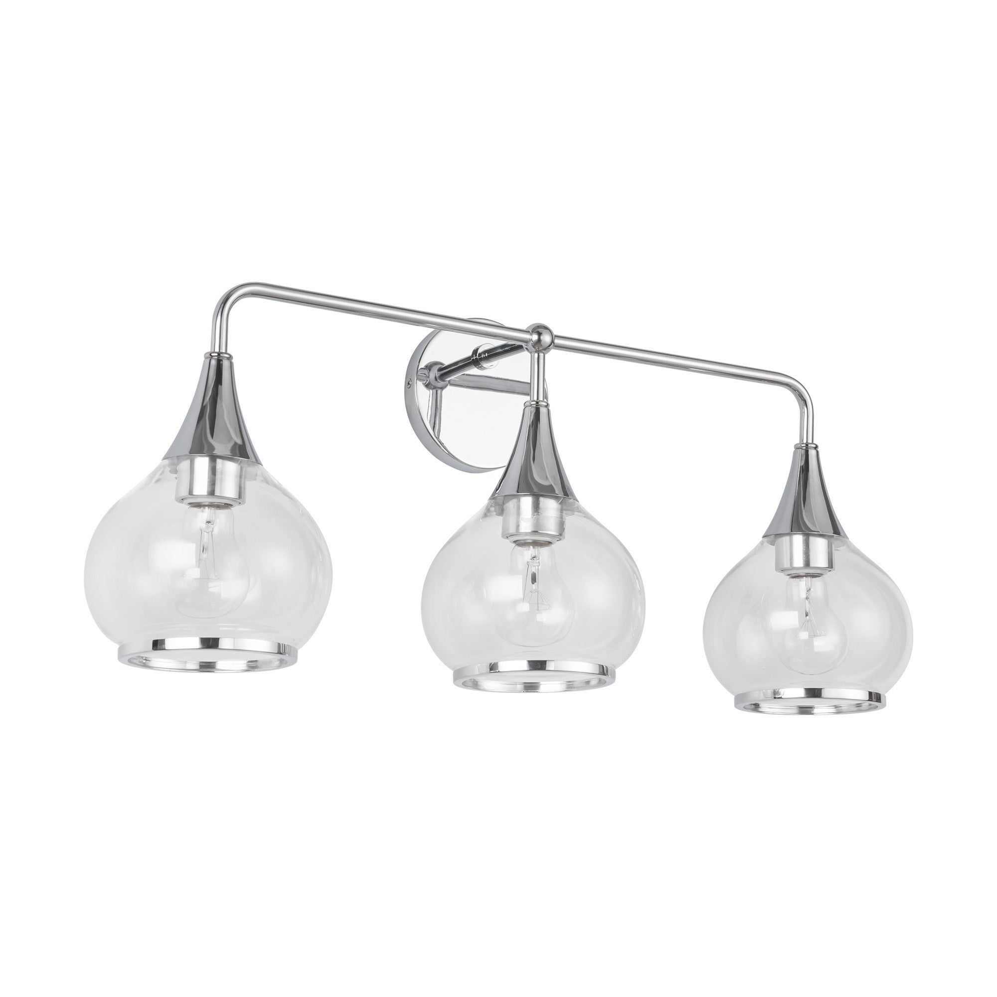 Hazel 26-in Steel Vanity Light