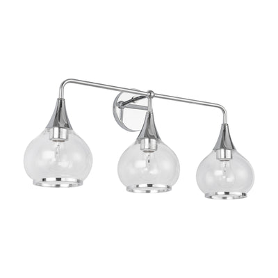 Hazel 26-in Steel Vanity Light