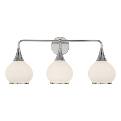 Hazel 26-in Steel Vanity Light