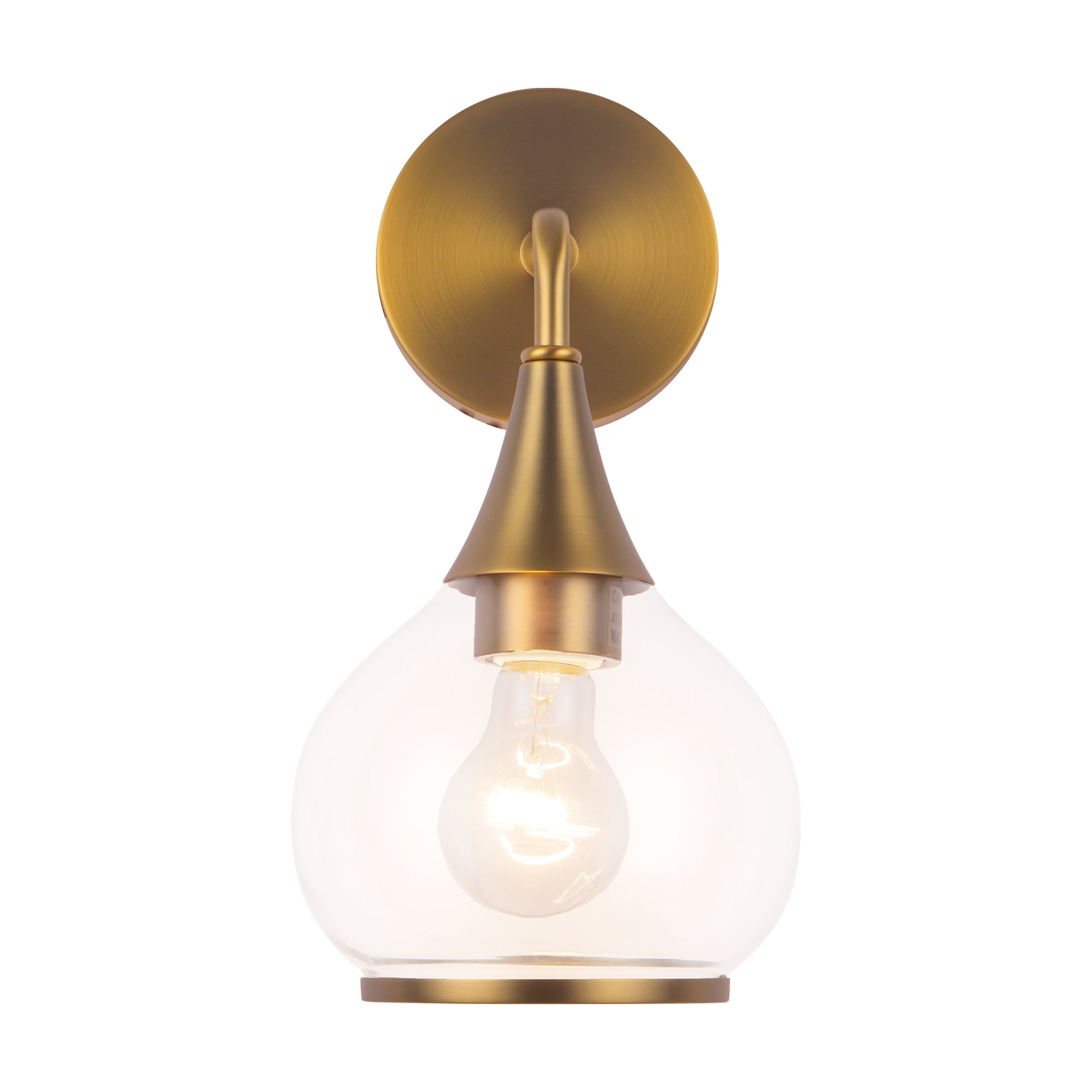 Hazel 6-in Steel Vanity Light