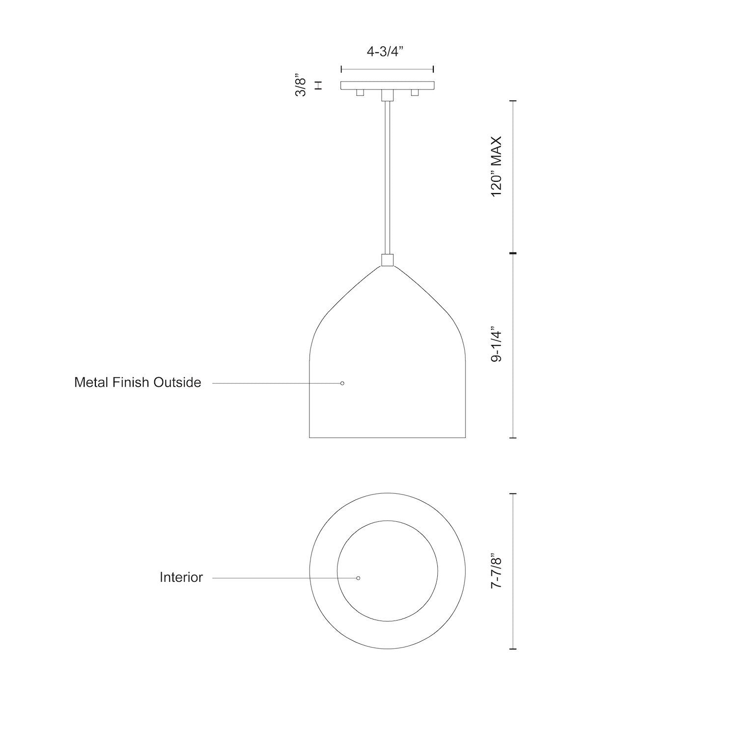 Helena 8-in 1 Light Socket Pendant