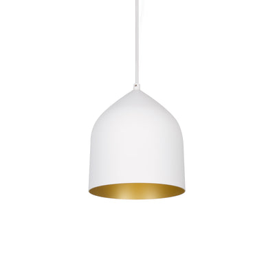 Helena 8-in Mini Spun Aluminum LED Pendant