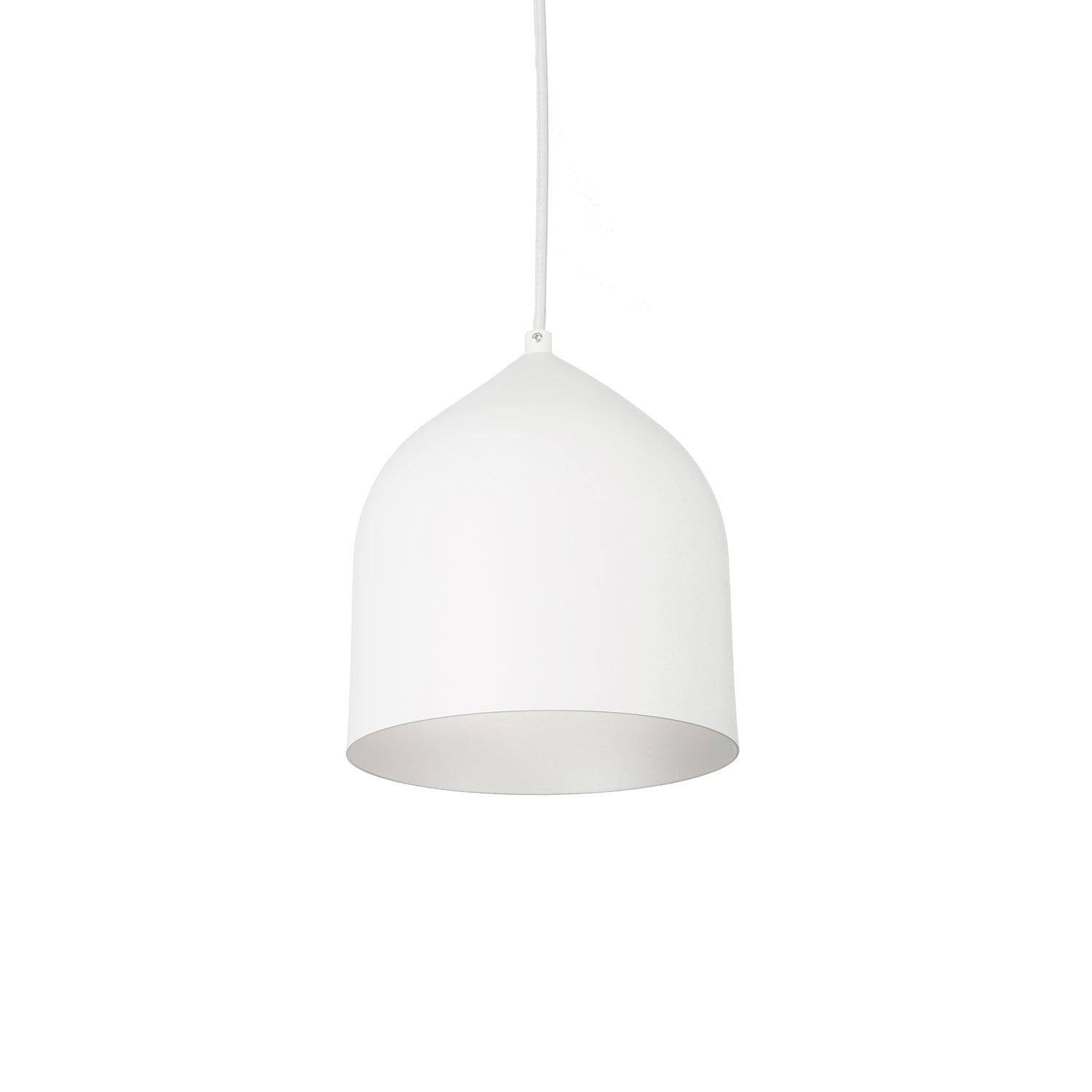 Helena 8-in Mini Spun Aluminum LED Pendant