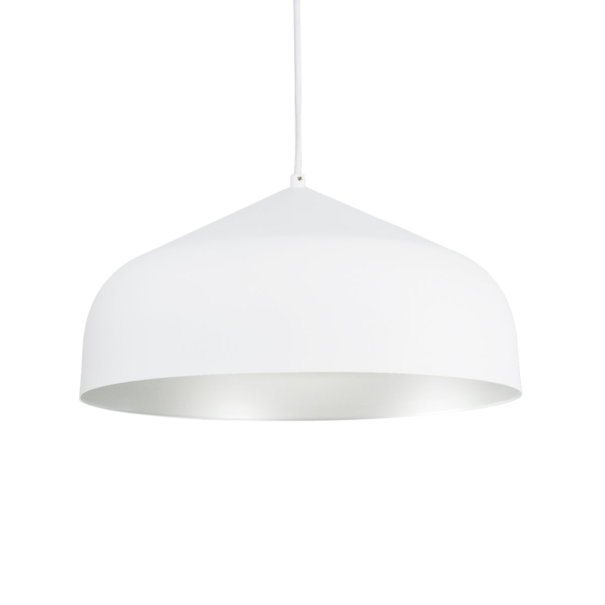 Helena 17-in Spun Aluminum Shade LED Pendant