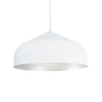 Helena 17-in Spun Aluminum Shade LED Pendant