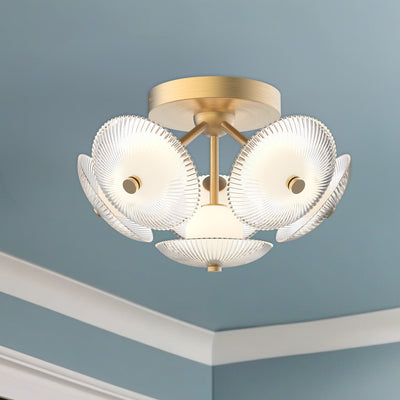 Hera 16-in Steel Flush Mount