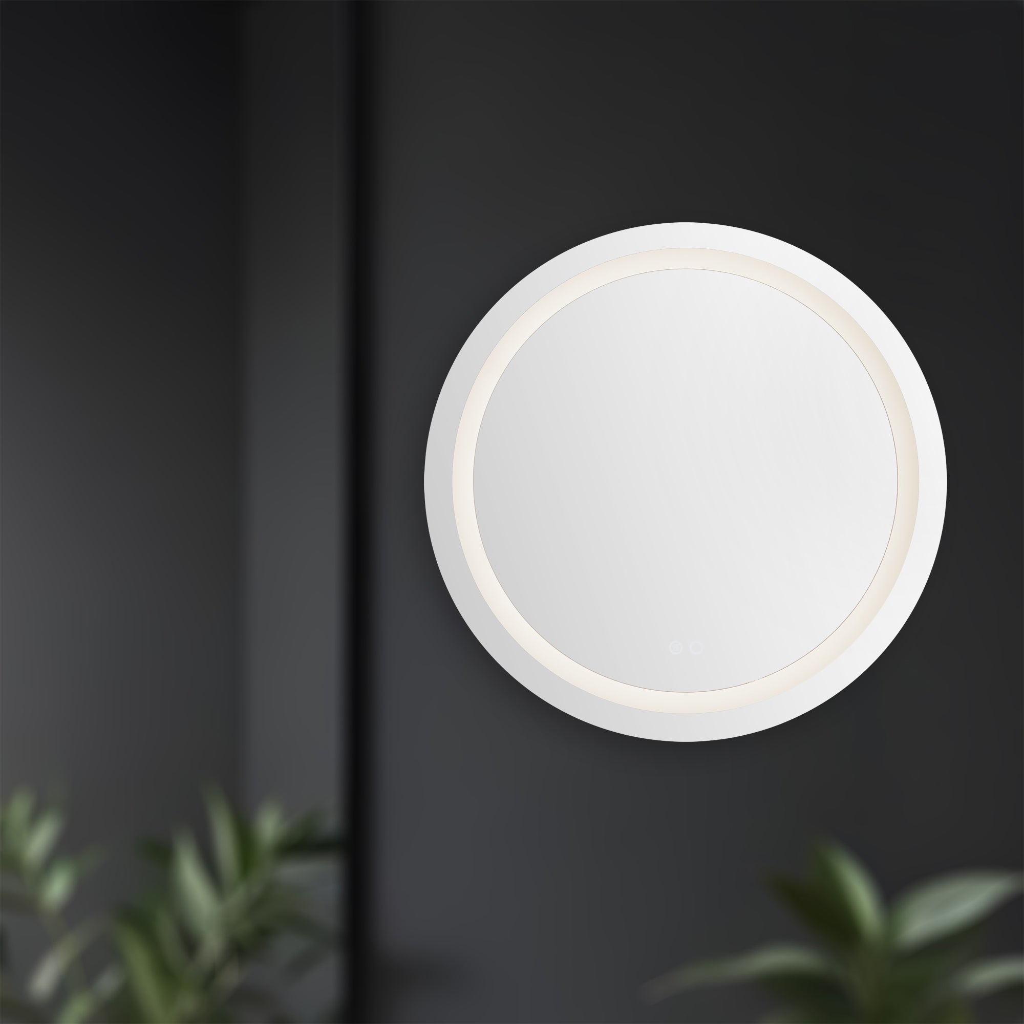 Hillmont 32-in Aluminum Led Vanity Mirror
