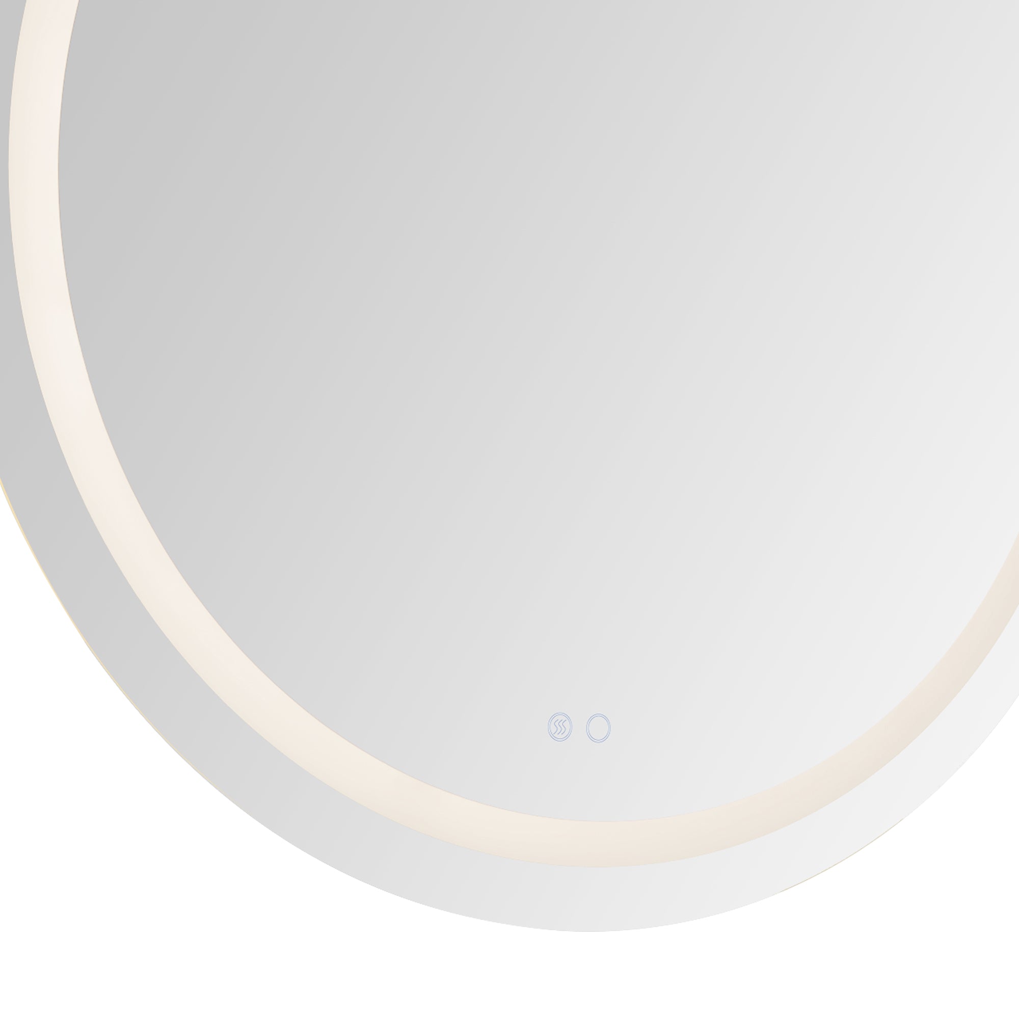 Hillmont 40-in Aluminum Led Vanity Mirror