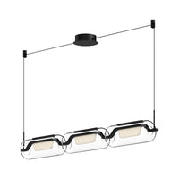 Hilo 43-in Aluminum Linear Pendant