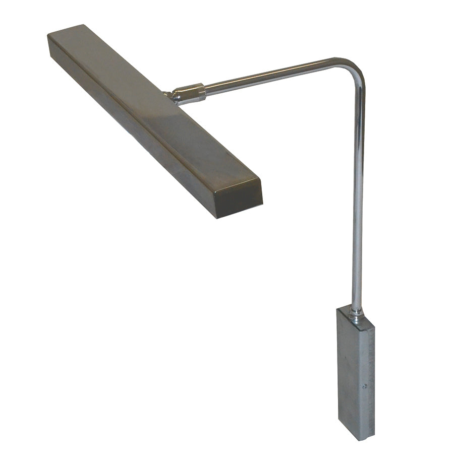 12-inch Horizon Satin Nickel Plug-In Picture Light