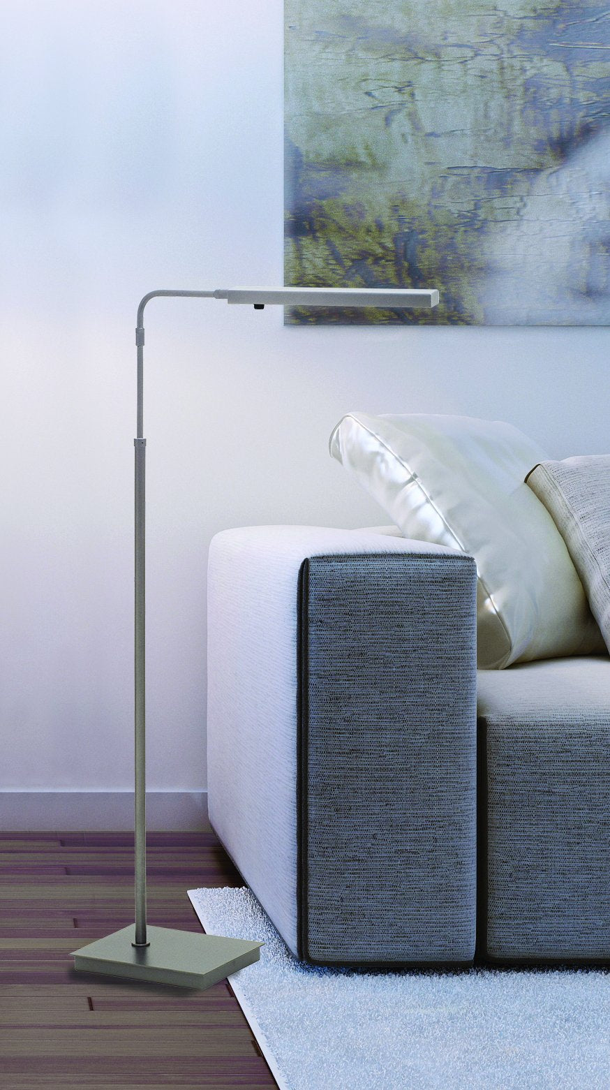 37.5-inch Horizon Granite Floor Lamp