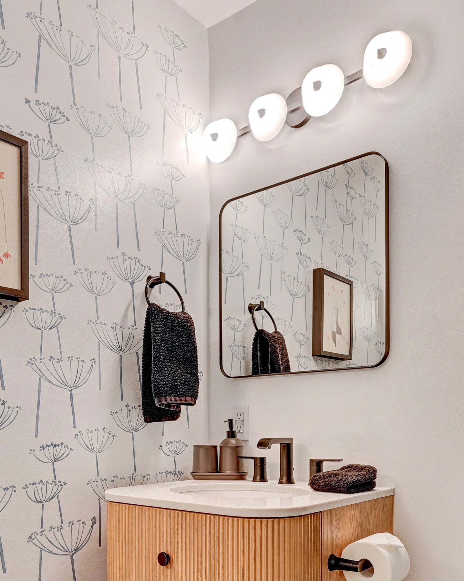 Holt 30-in Aluminum Vanity Light
