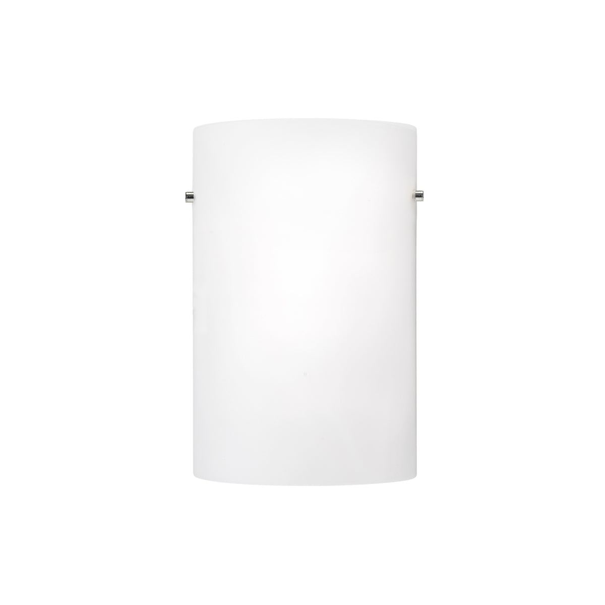 Hudson 9-in Steel Brushed Nickel/Chrome Wall Sconce