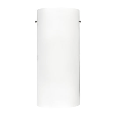 Hudson 13-in Steel Brushed Nickel/Chrome Wall Sconce