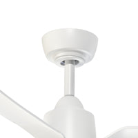 Hugo 42-in White Reversible DC LED Ceiling Fan