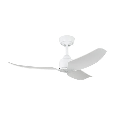 Hugo 42-in White Reversible DC Ceiling Fan