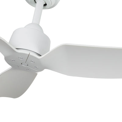 Hugo 42-in White Reversible DC Ceiling Fan