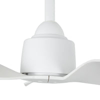 Hugo 42-in White Reversible DC Ceiling Fan